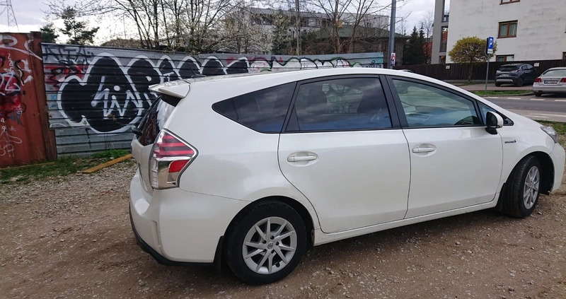 Toyota Prius+ cena 55000 przebieg: 306060, rok produkcji 2015 z Warszawa małe 56